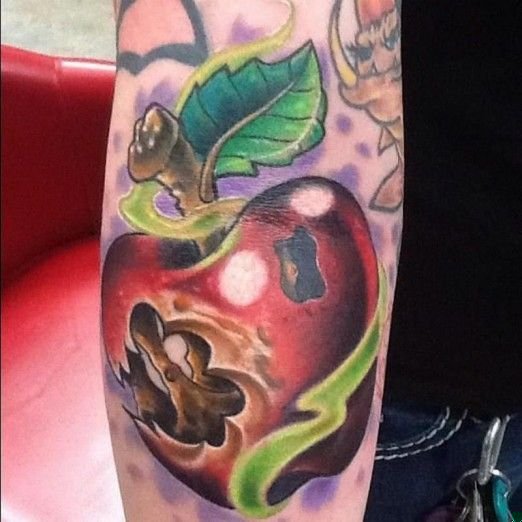 Decoding The Rotten Apple Tattoo: Unveiling The Dark Side