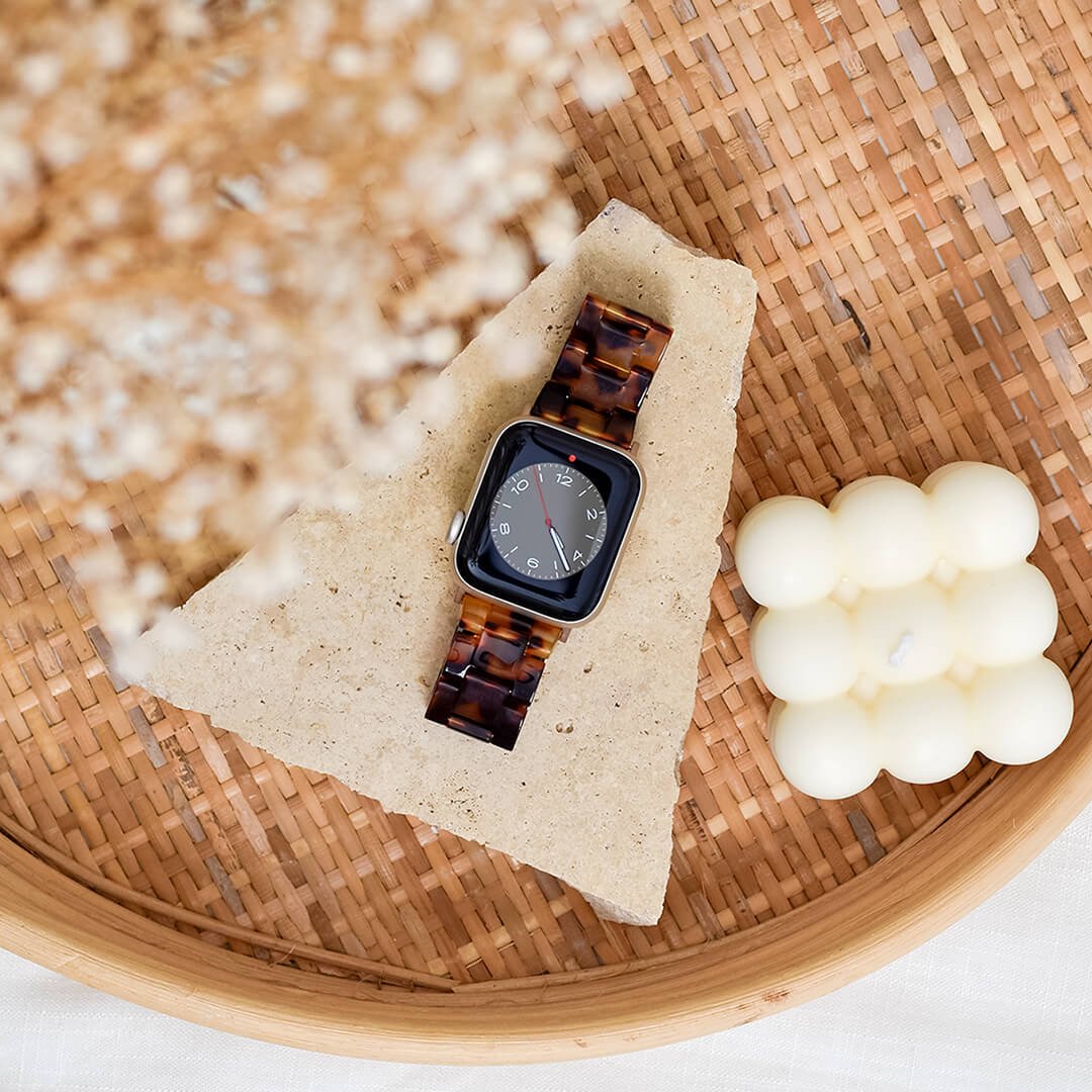 Trendy Tortoise Shell Apple Watch Band – Stylish And Functional
